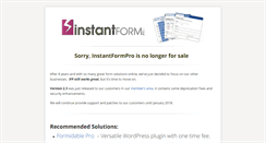 Desktop Screenshot of instantformpro.com